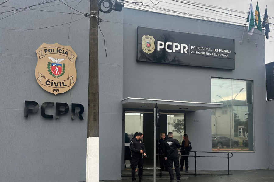 Polícia Civil inaugura nova sede da Delegacia de Nova Esperança.