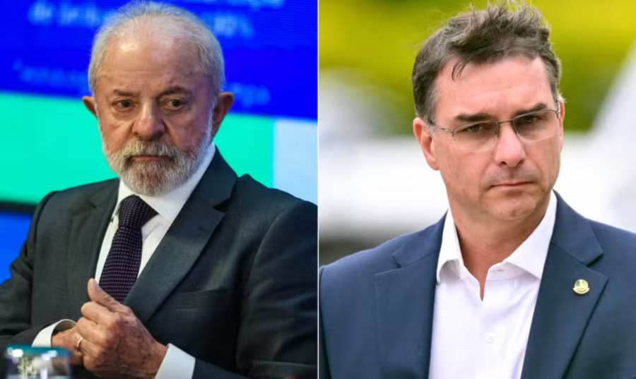 Lula amplia vantagem sobre Flávio Bolsonaro