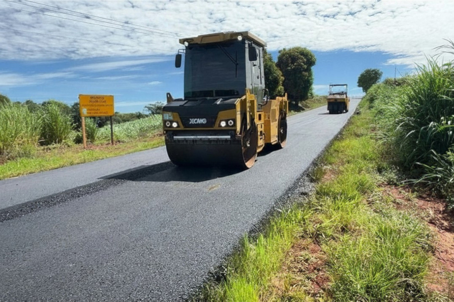 Rodovia de Bela Vista do Paraíso a Primeiro de Maio recebe melhorias.