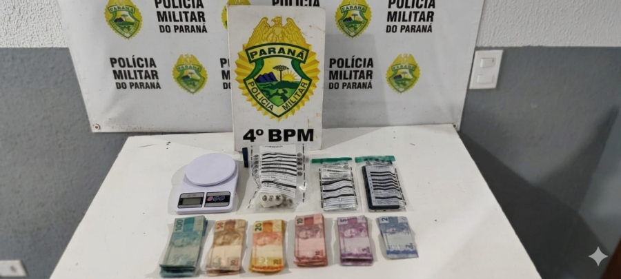 Mulher é presa por tráfico em Maringá.