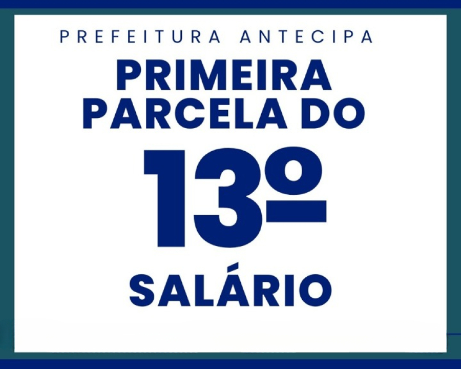 Prefeitura de Maringá antecipa 40% do 13º salário.