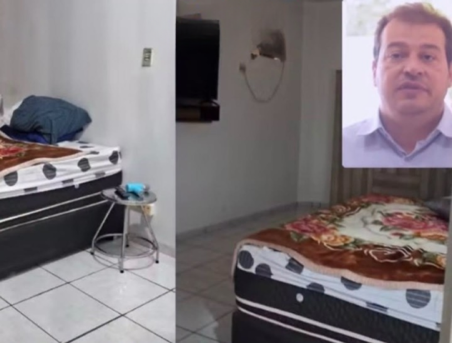 Médico transformou centro cirúrgico em quarto.