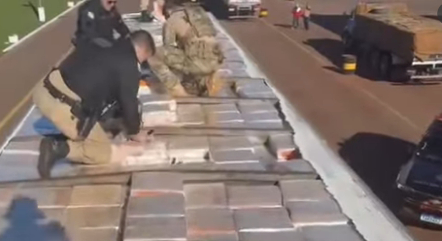 PRF apreende quase 3 toneladas de maconha
