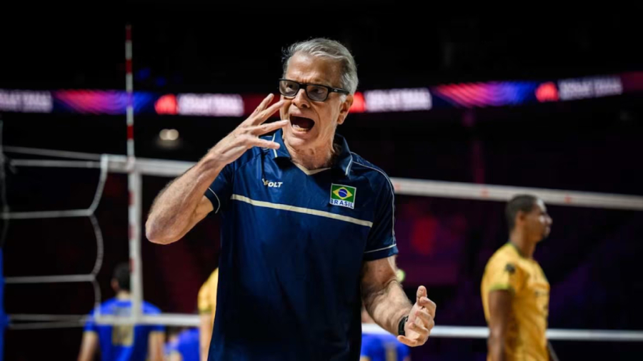 Seleção de vôlei perde para a Ucrânia.