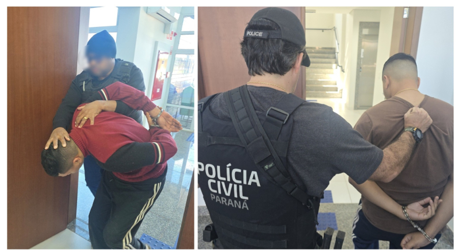 Suspeitos de furtos em Maringá são presos.