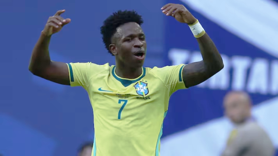 Vini Jr. entre os 10 jogadores mais valiosos.