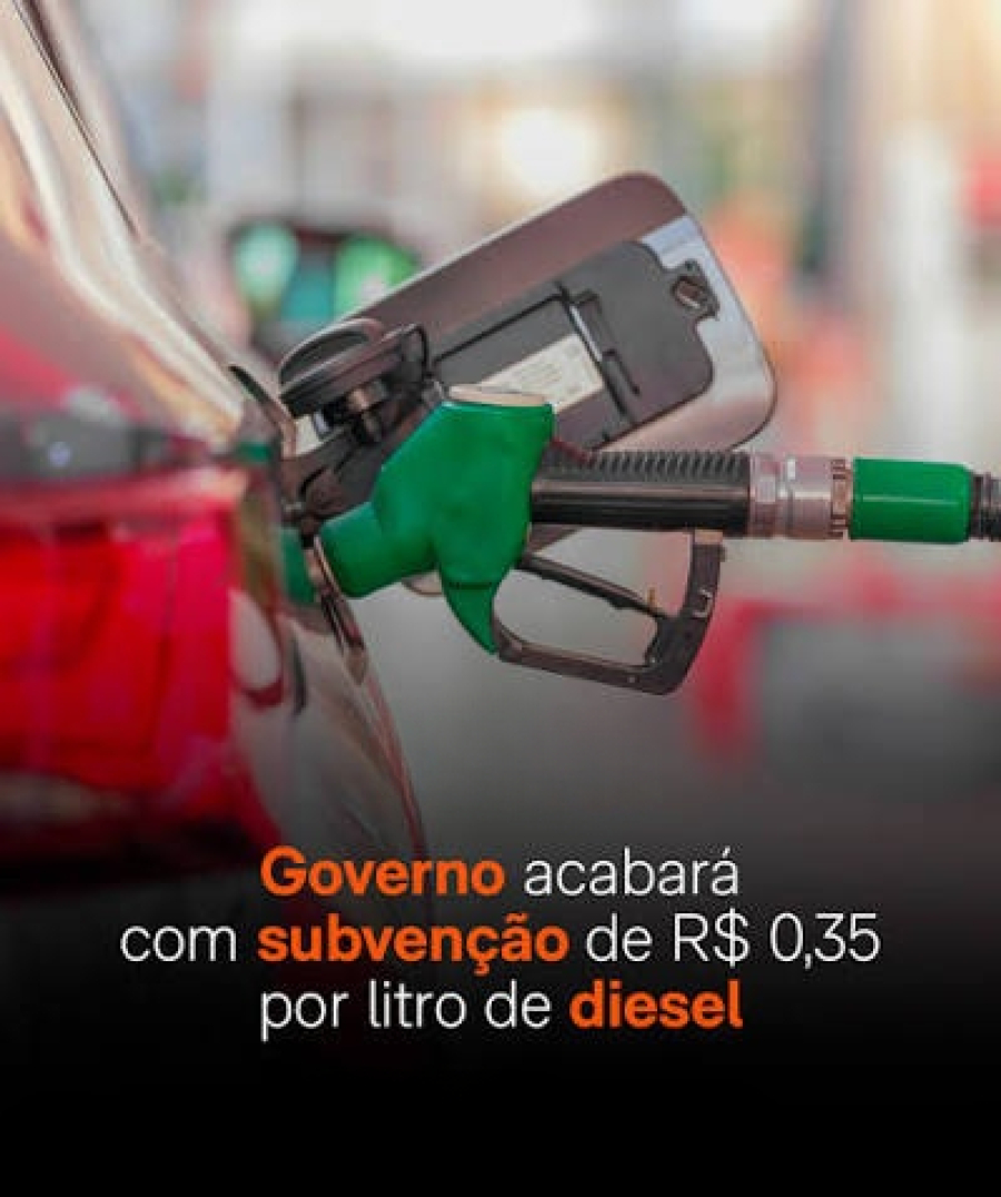 Governo anuncia retirada de subsídio do diesel.