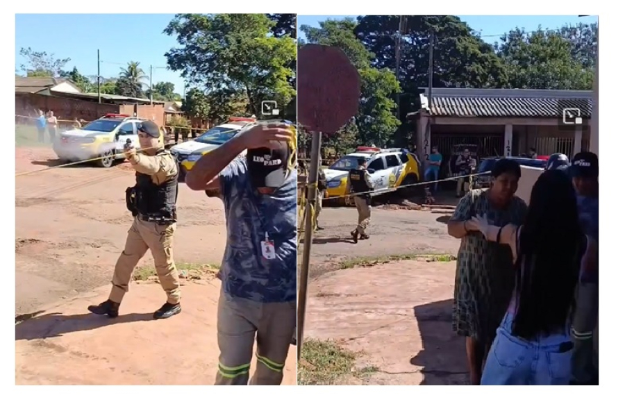 Intervenção policial termina com rapaz morto.