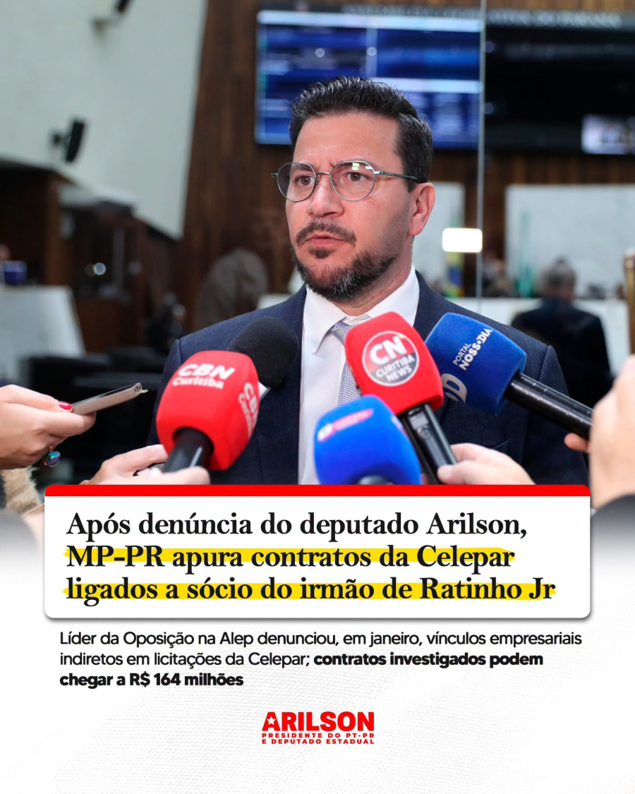 Após denúncia, MP apura contratos da Celepar.