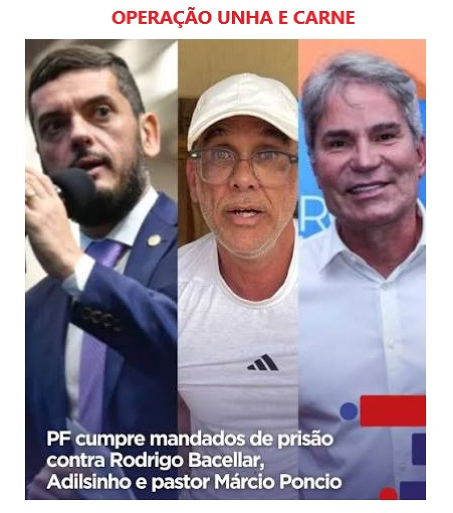 Operação unha e carne cumpre mandados de prisões.