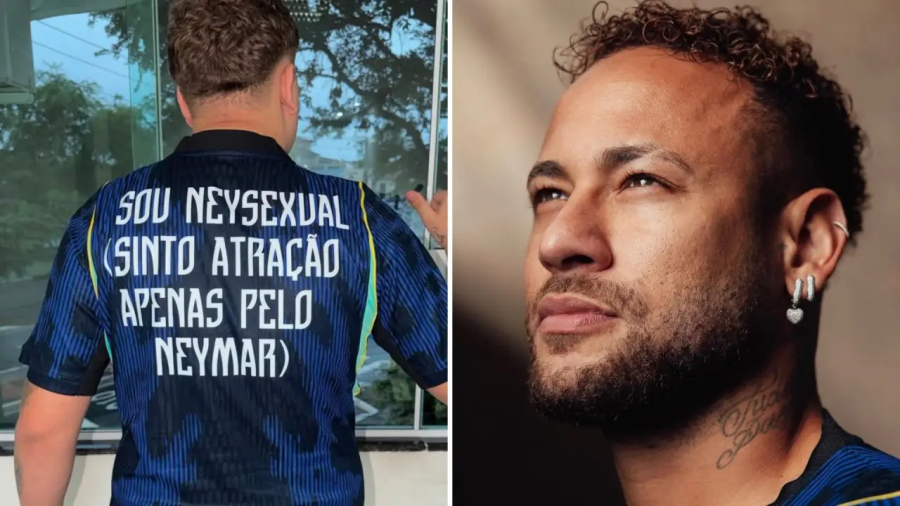 Os homens héteros que têm desejo por Neymar.