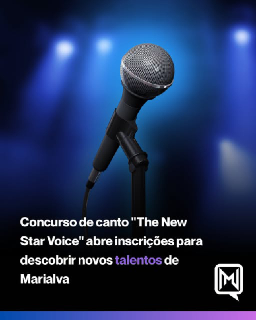 Concurso para novos talentos da música.