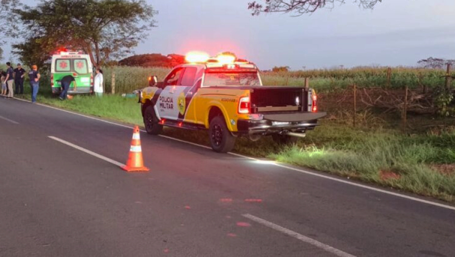 Ciclista morre após ser atropelado na PR-340.