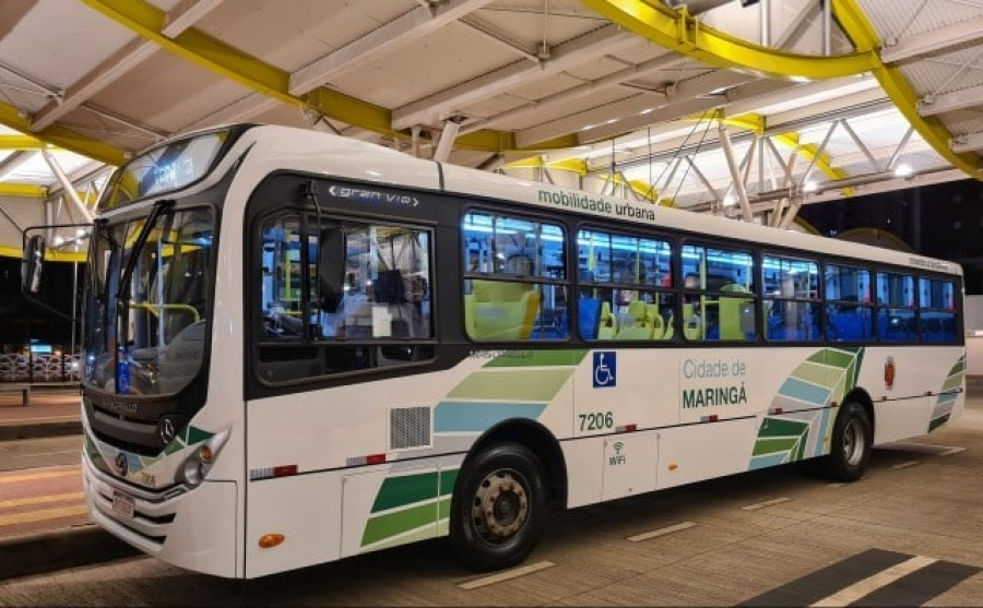 Tarifa de ônibus em Maringá subiu.