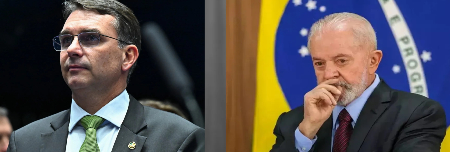 Lula e Flávio Bolsonaro empatam tecnicamente no 2° turno