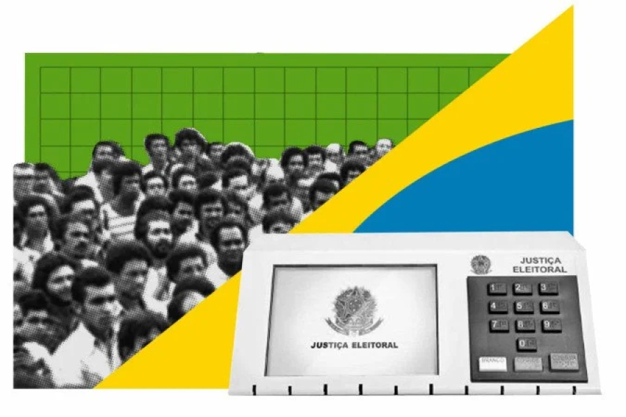 Eleitorado jovem cai 14,5% no Brasil.