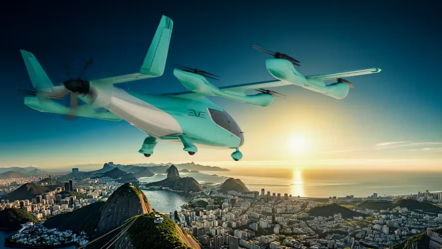  Embraer anuncia venda de 46 'carros voadores'