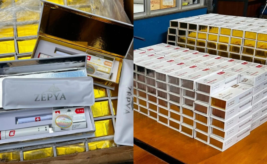 Receita Federal intercepta dezenas de canetas emagrecedoras.