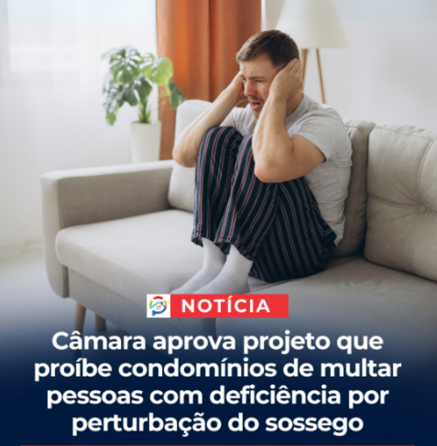 Lei proíbe condomínios de multar pessoas com deficiência.