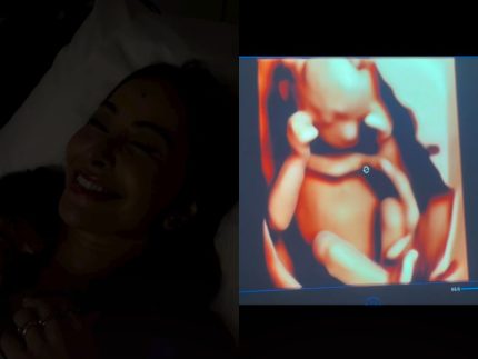 Nicolas Prattes mostra imagens do bebê 