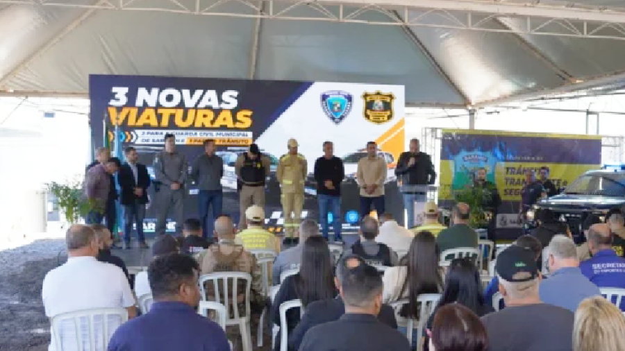 Frota e novos equipamentos para segurança.