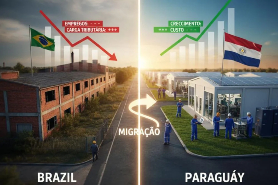 Paraguai é foco de empresas brasileiras.