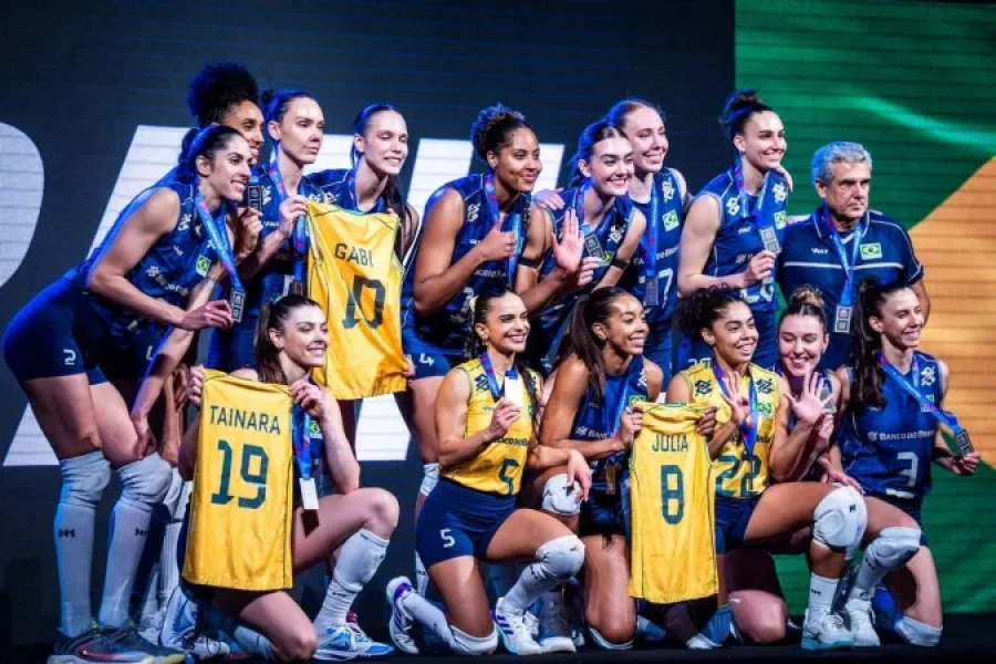 Brasil perde para a Turquia e fica com o vice