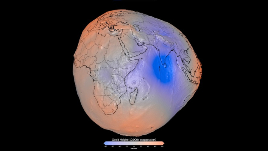 Nasa divulga representação inédita da Terra.