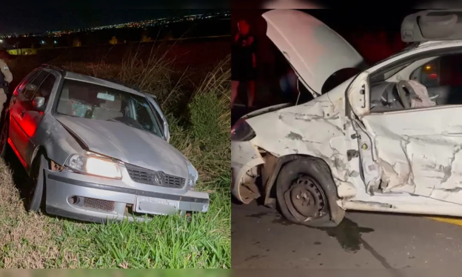 Motorista suspeito de embriaguez é preso após acidente.