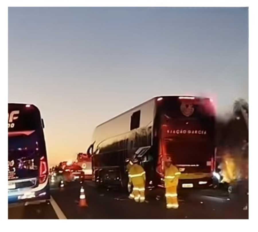 Motorista e passageiro morrem em acidente.