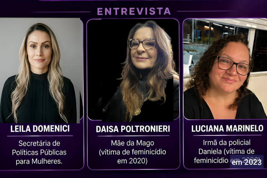 O combate à violência contra a mulher .