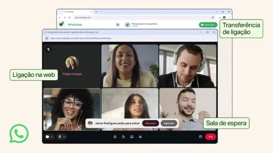 WhatsApp Web ganha chamadas de vídeo e áudio 