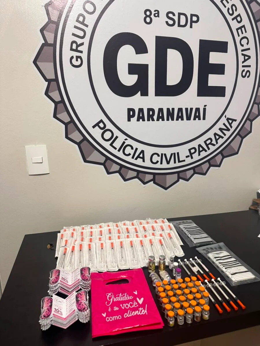 Irmãs presas por venda de canetas em Paranavaí.