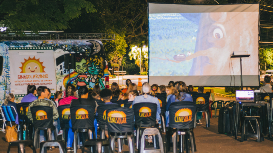 CineSolarzinho com entrada e pipoca de graça.