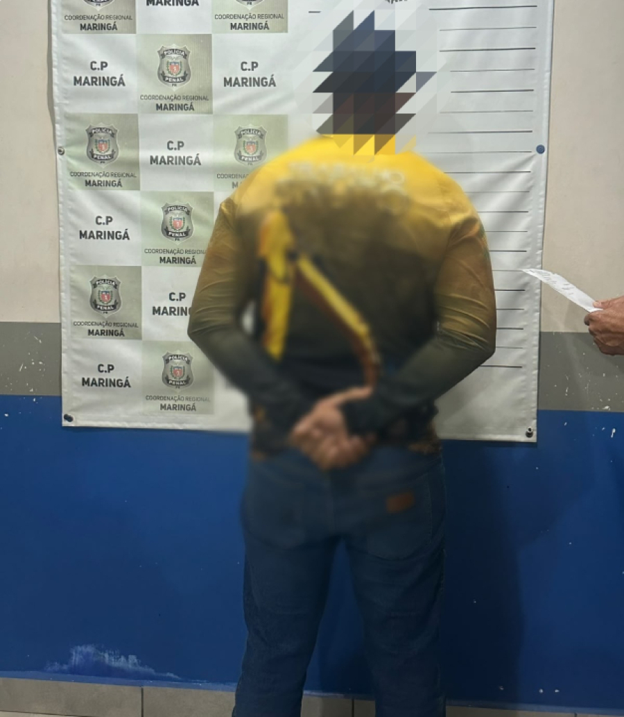 Homem é detido após alerta inteligente.