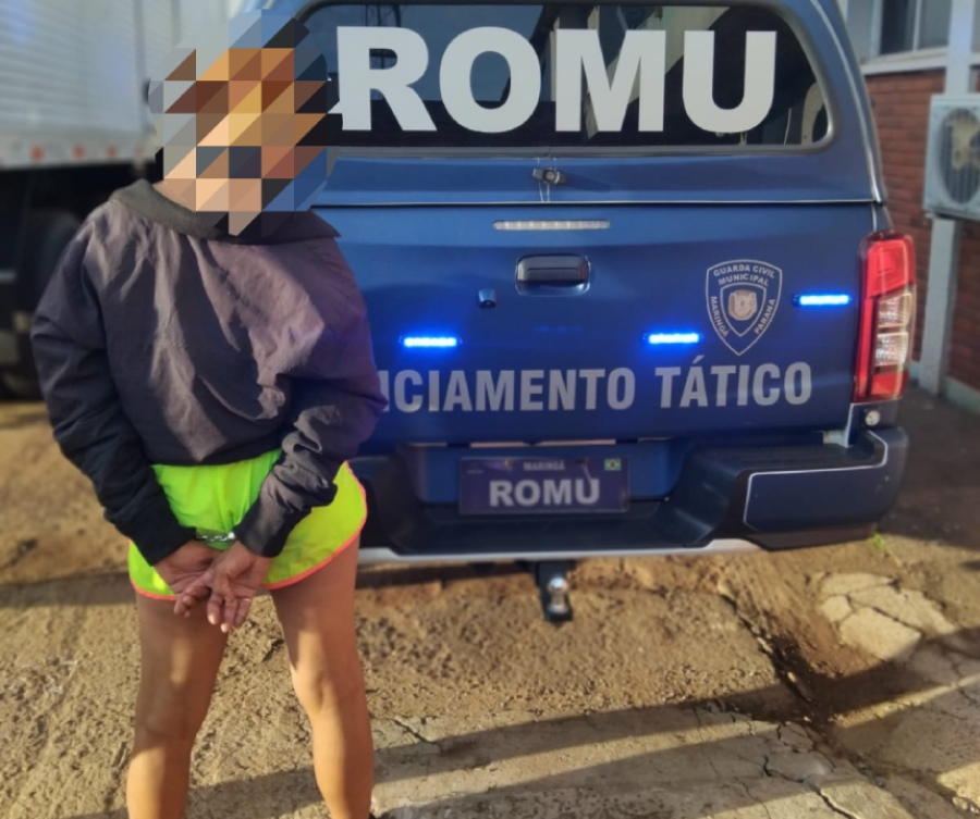 GCM prende dois com mandados de prisão.