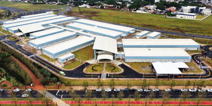 Hospital recebe doação de 5 toneladas de alimento.