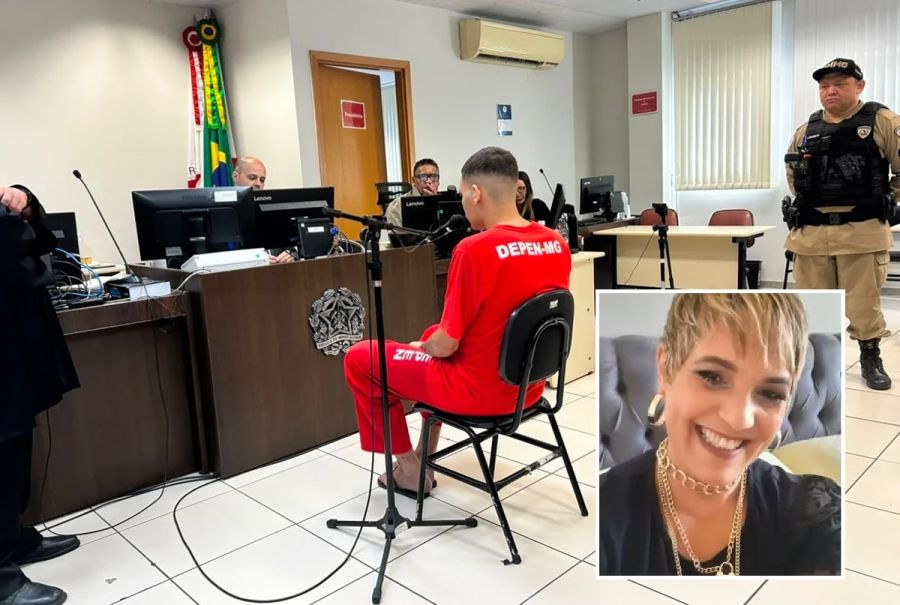 Condenado a 48 anos de prisão por matar a mãe.