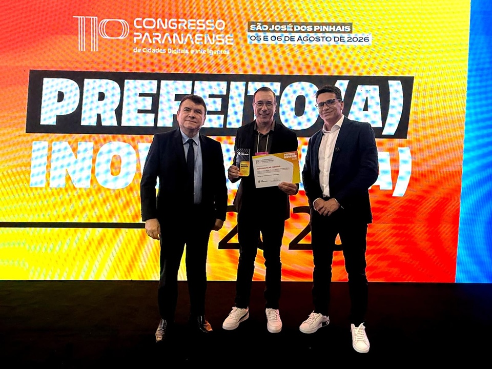 Campo Mourão premiada no Cidades Digitais.