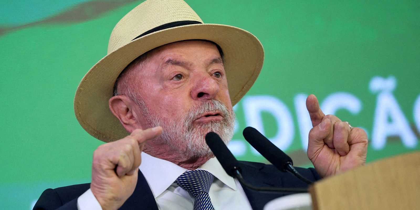 Lula quer mostrar queda do desmatamento 