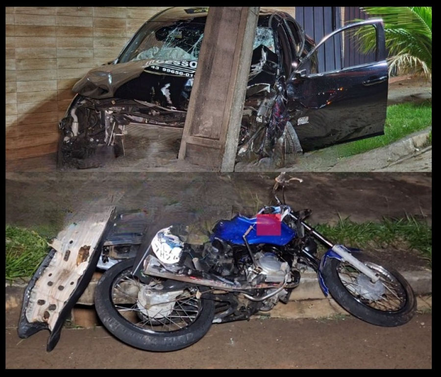 Acidente mata 2 jovens e 1 pedestre em Londrina