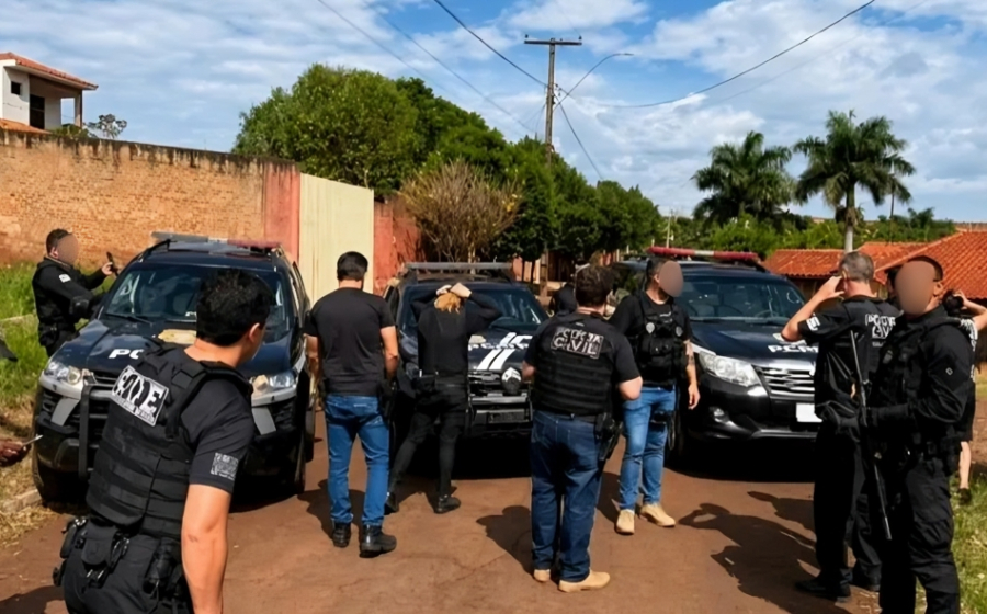 Polícia desmonta fábrica de armas no Paraná.