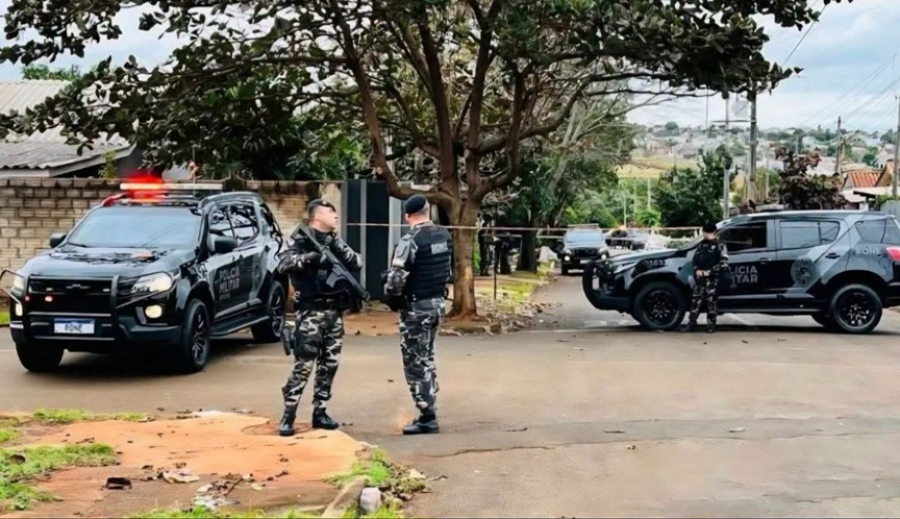 Homem tomba em  confronto com o CHOQUE