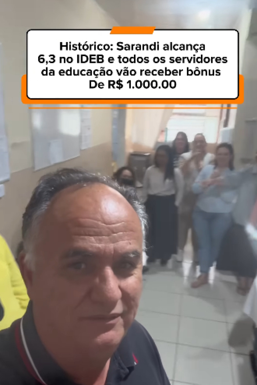 Sarandi atinge nota histórica no Ideb