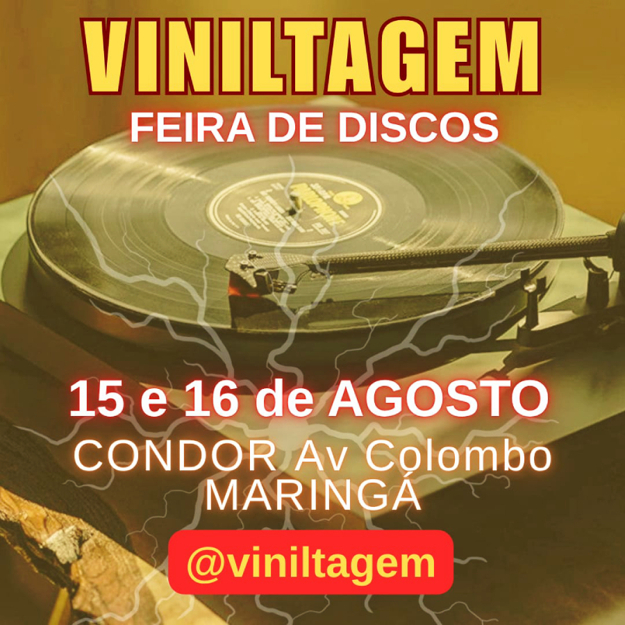Viniltagem volta a Maringá neste fim de semana