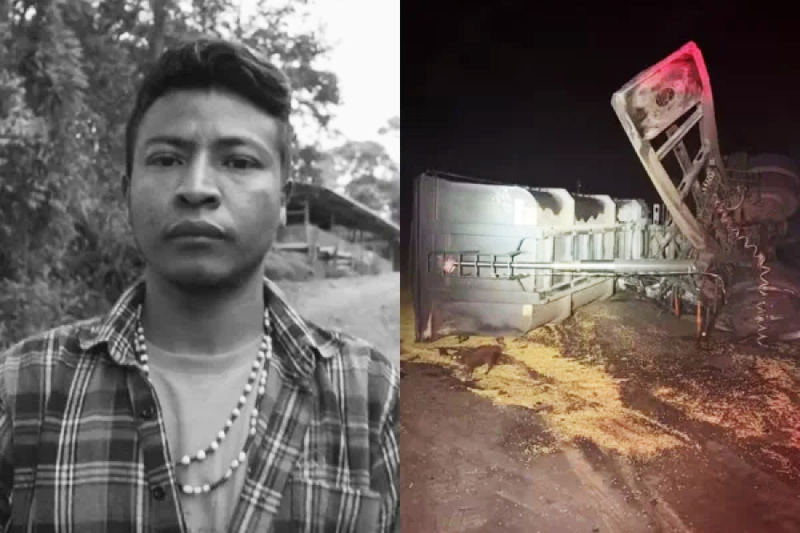 Líder indígena e família morrem em grave acidente