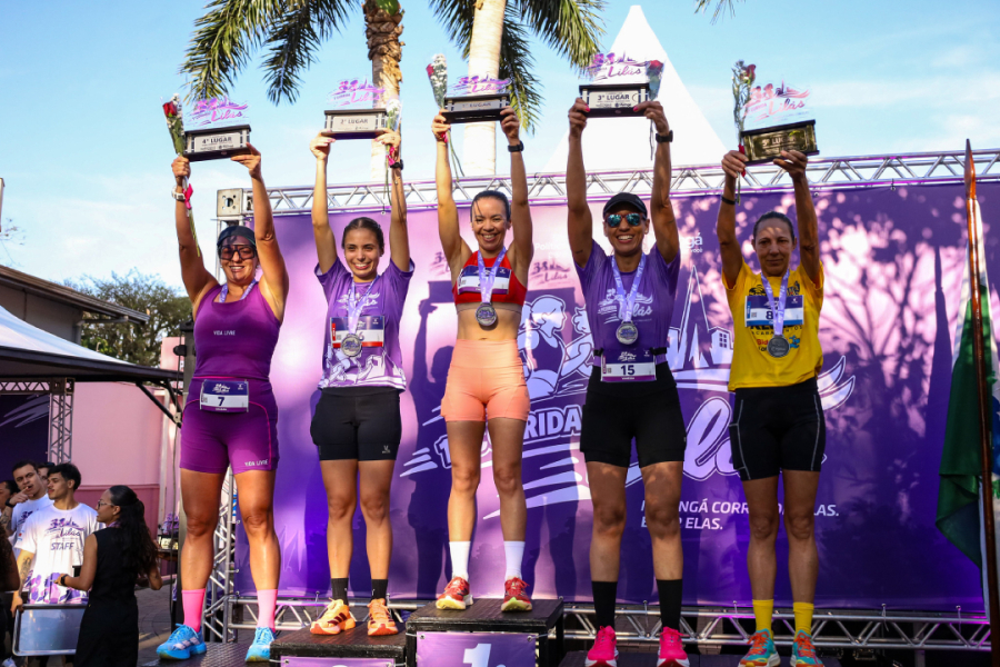 Corrida Lilás reúne 1.218 atletas, em Maringá.
