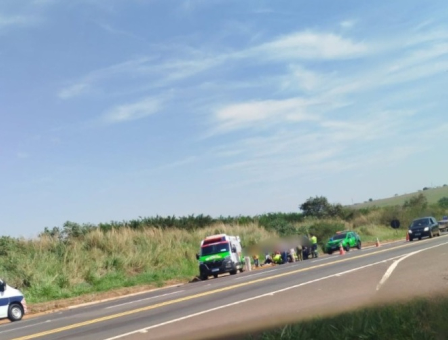 Motociclista é socorrido em estado grave na BR-376