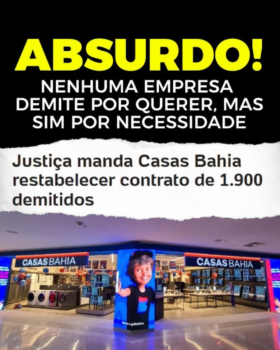 Luciano Hang critica decisão que suspendeu demissões na Casas Bahia