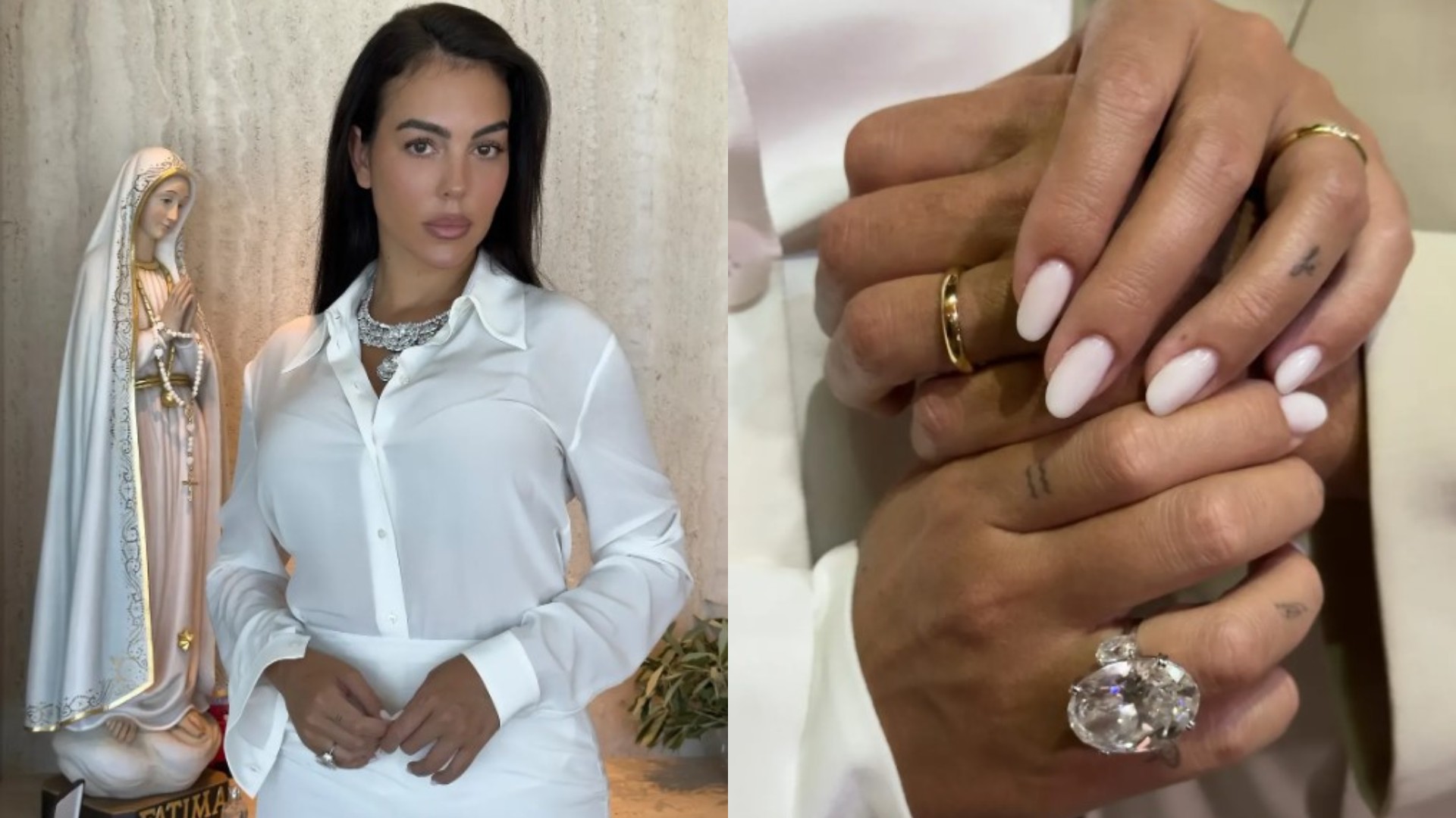 O valor das joias da esposa de Cristiano Ronaldo
